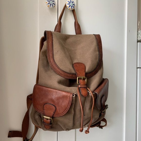 FOSSIL Vintage Drawstring Rucksack - Picture 3 of 16